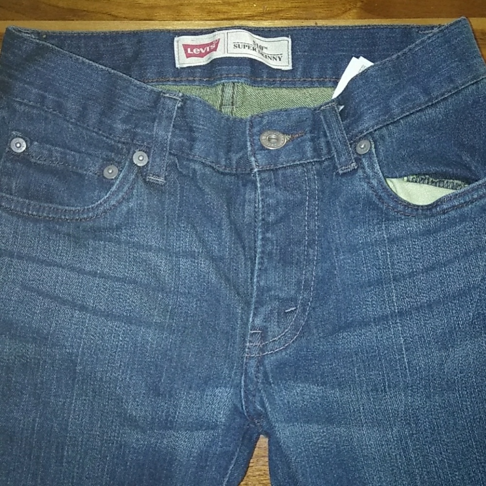 Tried on and put into storage Levi's kids jeans